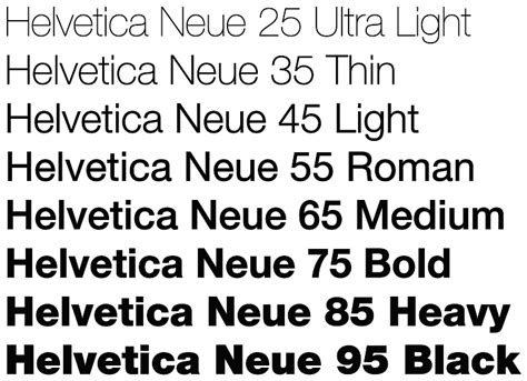 helveticish|Helvetica Font Family